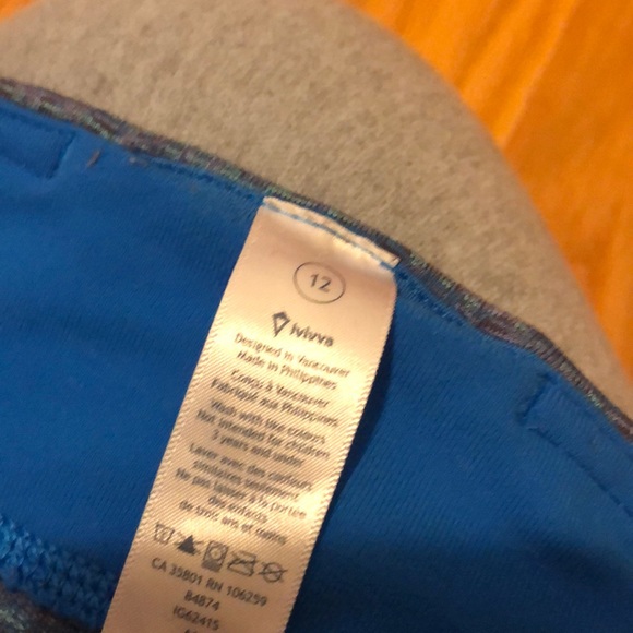 Lululemon ivivva crops - Picture 2 of 2